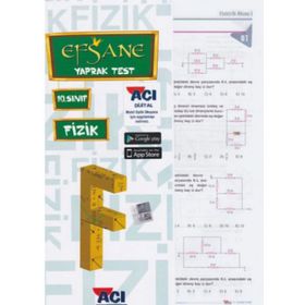 Benim Hocam Yayınları 10. Sınıf Fizik Çek Kopar Yaprak Test