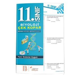 Benim Hocam Yayınları 11. Sınıf Biyoloji Çek Kopar Yaprak Test