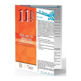 Benim Hocam Yayınları 11. Sınıf Türk Dili Ve Edebiyatı Çek Kopar Yaprak Test