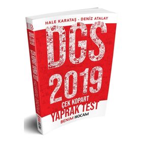 Benim Hocam Yayınları 2019 DGS Çek Kopart Yaprak Test