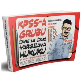 Benim Hocam Yayınları 2019 KPSS A Grubu İdare Ve İdari Yargılama Hukuku Video Ders Notları