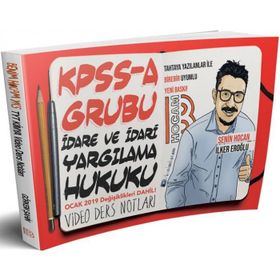 Benim Hocam Yayınları 2019 KPSS A Grubu İdare Ve İdari Yargılama Hukuku Video Ders Notları