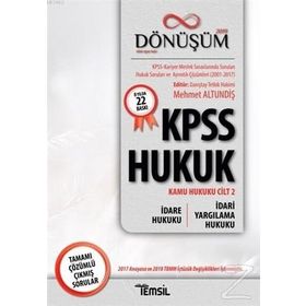 Benim Hocam Yayınları 2019 KPSS A Grubu İdare Ve İdari Yargılama Hukuku Video Ders Notları