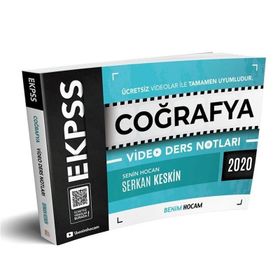 Benim Hocam Yayınları 2020 EKPSS Coğrafya Video Ders Notları