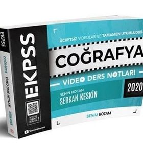 Benim Hocam Yayınları 2020 EKPSS Coğrafya Video Ders Notları