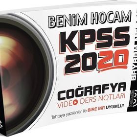 Benim Hocam Yayınları 2020 EKPSS Coğrafya Video Ders Notları