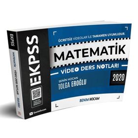 Benim Hocam Yayınları 2020 EKPSS Matematik Video Ders Notları