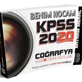 Benim Hocam Yayınları 2020 KPSS Coğrafya Video Ders Notları
