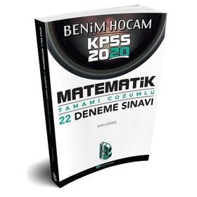 Benim Hocam Yayınları 2020 KPSS Matematik Tamamı Çözümlü 22 Deneme
