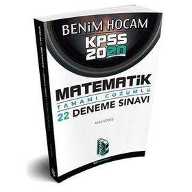 Benim Hocam Yayınları 2020 KPSS Matematik Tamamı Çözümlü 22 Deneme