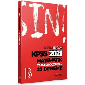 Benim Hocam Yayınları 2020 KPSS Matematik Tamamı Çözümlü 22 Deneme