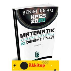 Benim Hocam Yayınları 2020 KPSS Matematik Tamamı Çözümlü 22 Deneme