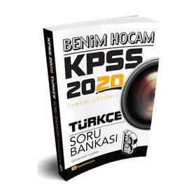 Benim Hocam Yayınları 2020 KPSS Türkçe Tamamı Çözümlü Soru Bankası