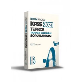 Benim Hocam Yayınları 2020 KPSS Türkçe Tamamı Çözümlü Soru Bankası