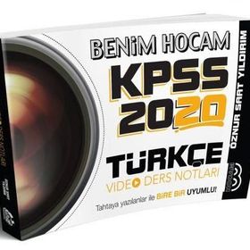 Benim Hocam Yayınları 2020 KPSS Türkçe Video Ders Notları