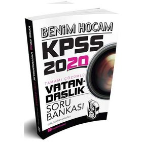 Benim Hocam Yayınları 2020 KPSS Vatandaşlık Tamamı Çözümlü Soru Bankası