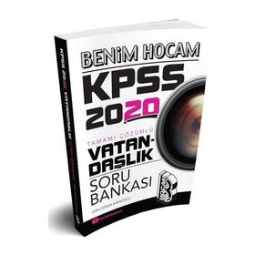 Benim Hocam Yayınları 2020 KPSS Vatandaşlık Tamamı Çözümlü Soru Bankası