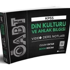 Benim Hocam Yayınları 2020 ÖABT Din Kültürü ve Ahlak Bilgisi Öğretmenliği Video Ders Notları