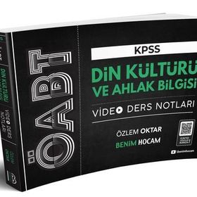 Benim Hocam Yayınları 2020 ÖABT Din Kültürü ve Ahlak Bilgisi Öğretmenliği Video Ders Notları