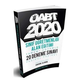 Benim Hocam Yayınları 2020 ÖABT Sınıf Öğretmenliği Alan Eğitimi Tamamı Çözümlü 20 Fasikül Deneme