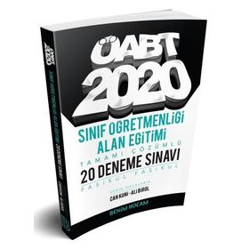 Benim Hocam Yayınları 2020 ÖABT Sınıf Öğretmenliği Alan Eğitimi Tamamı Çözümlü 20 Fasikül Deneme