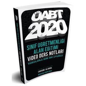 Benim Hocam Yayınları 2020 ÖABT Sınıf Öğretmenliği Alan Eğitimi Video Ders Notları