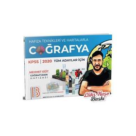 Benim Hocam Yayınları 2020 Tüm Adaylar İçin Haritalarla Coğrafya