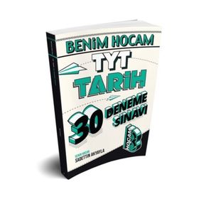 Benim Hocam Yayınları 2020 TYT Tarih 30 Deneme Sınavı Benim Hocam Yayınları
