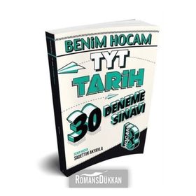 Benim Hocam Yayınları 2020 TYT Tarih 30 Deneme Sınavı