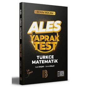 Benim Hocam Yayınları 2022 ALES Türkçe - Matematik Yaprak Test