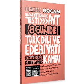 Benim Hocam Yayınları 2022 AYT 8 Günde Türk Dili ve Edebiyatı Kampı