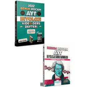 Benim Hocam Yayınları 2022 AYT Biyoloji Video Ders Defteri ve Soru Bankası Seti