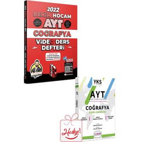 Benim Hocam Yayınları 2022 AYT Coğrafya Video Ders Defteri