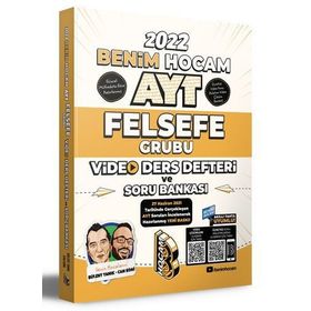 Benim Hocam Yayınları 2022 Ayt Felsefe Grubu Video Ders Defteri Ve soru Bankası