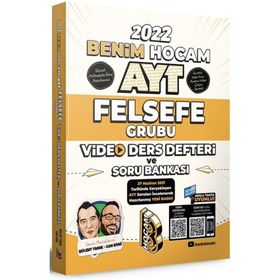 Benim Hocam Yayınları 2022 Ayt Felsefe Grubu Video Ders Defteri Ve soru Bankası