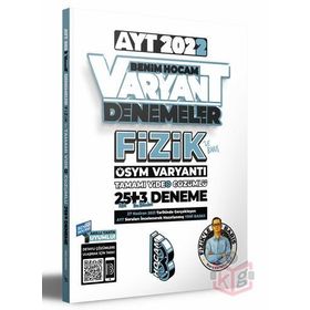 Benim Hocam Yayınları 2022 Ayt Fizik Tamamı Video Çözümlü 25+3 Deneme Sınavı