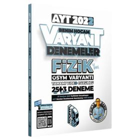 Benim Hocam Yayınları 2022 Ayt Fizik Tamamı Video Çözümlü 25+3 Deneme Sınavı
