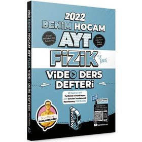 Benim Hocam Yayınları 2022 AYT Fizik Video Ders Defteri