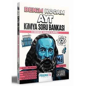 Benim Hocam Yayınları  2022 AYT Kimya Soru Bankası 5 Deneme Sınavı İlaveli Pragmatik Serisi