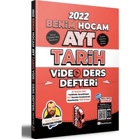 Benim Hocam Yayınları 2022 AYT Tarih Video Ders Defteri