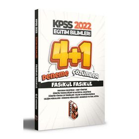 Benim Hocam Yayınları 2022 Kpss Eğitim Bilimleri 4+1 Fasikül Deneme