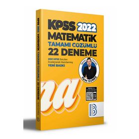 Benim Hocam Yayınları 2022 KPSS Matematik Tamamı Çözümlü 22 Deneme