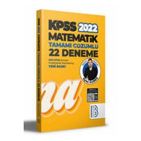 Benim Hocam Yayınları 2022 KPSS Matematik Tamamı Çözümlü 22 Deneme
