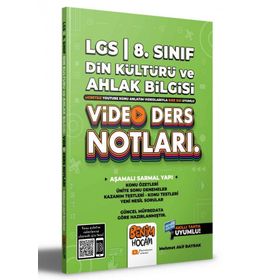 Benim Hocam Yayınları - 2022 LGS 8. Sınıf Din Kültürü ve Ahlak Bilgisi Video Ders Notları