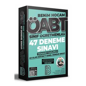 Benim Hocam Yayınları 2022 ÖABT Sınıf Öğretmenliği Tamamı Çözümlü 47 Deneme Sınavı