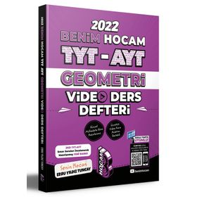 Benim Hocam Yayınları 2022 TYT AYT Geometri Video Ders Defteri