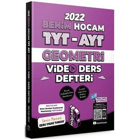Benim Hocam Yayınları 2022 TYT AYT Geometri Video Ders Defteri