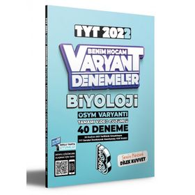 Benim Hocam Yayınları 2022 Tyt Biyoloji Tamamı Video Çözümlü 40 Deneme Sınavı