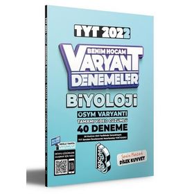 Benim Hocam Yayınları 2022 Tyt Biyoloji Tamamı Video Çözümlü 40 Deneme Sınavı