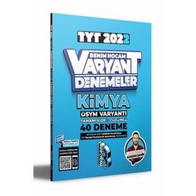 Benim Hocam Yayınları 2022 Tyt Kimya Tamamı Video Çözümlü 40 Deneme Sınavı